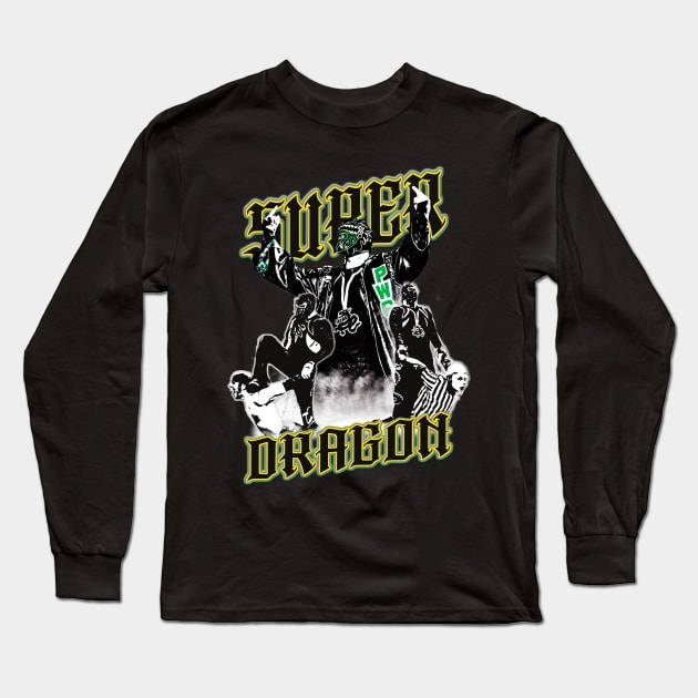 Super Dragon Long Sleeve T-Shirt by Superkick Shop